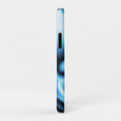 Blaue Seidenwelle Case-Mate iPhone Hülle (Hinten/Rechts)