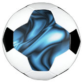 Blaue Seidenwelle Fußball (Gedreht)
