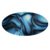 Blaue Seidenwelle Schneidebrett (Ecke)