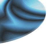 Blaue Seidenwelle Schneidebrett (Ecke)