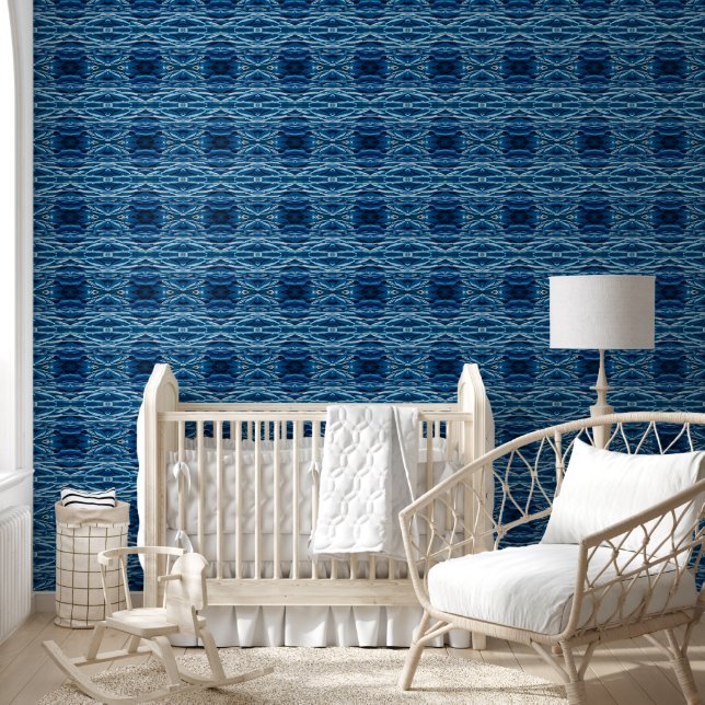 Blaue Seile klein Tapete (Kinder)