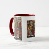 blaue Seite Tasse (Vorderseite Links)