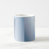 blaue Seiten Kaffeetasse (Mittel)