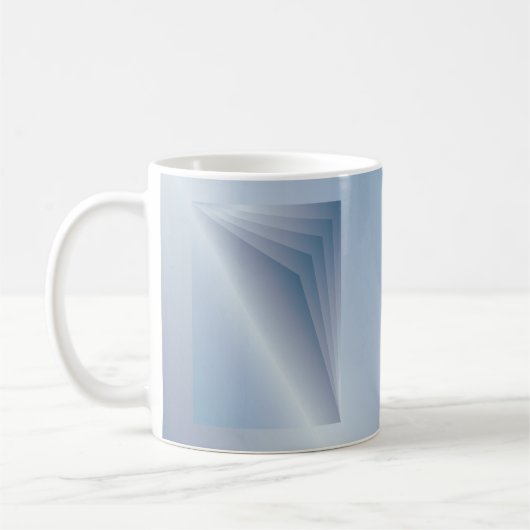 blaue Seiten Kaffeetasse (Links)