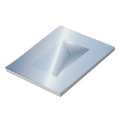 blaue Seiten Notizblock (Rotiert)