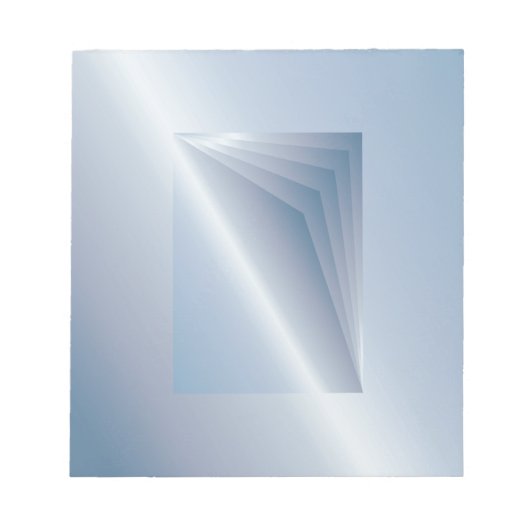 blaue Seiten Notizblock (Vorderseite)