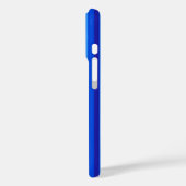 Blaue senkrechte Streifen Case-Mate iPhone Hülle (Rückseite / Links)