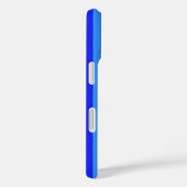 Blaue senkrechte Streifen Case-Mate iPhone Hülle (Rückseite / Rechts)