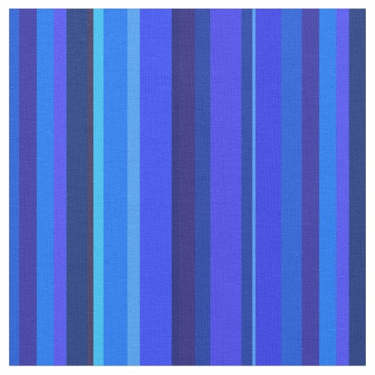 Blaue senkrechte Streifen Stoff (Nahaufnahme)