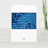 Blaue Sequenzen Karte (Rückseite)