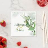 Blaue Servietten (Beispiel)