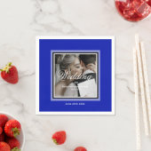 Blaue Servietten (Beispiel)