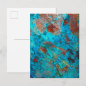 Blaue Shattuckit Postkarte (Vorne/Hinten)