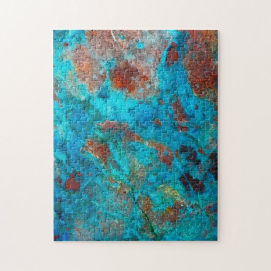 Blaue Shattuckit Puzzle (Vertikal)