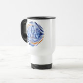 Blaue Shiva Tasse (Vorderseite Links)