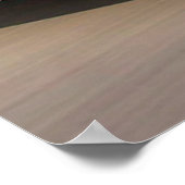 Blaue Siebenundfünfzig Poster (Ecke)