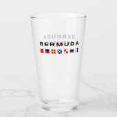 Blaue Signalleuchten der Bermuda Glas (Vorderseite)