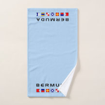 Blaue Signalleuchten der Bermuda