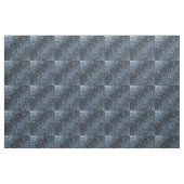 blaue silberne Stoffe, buntes Haus aus Textilien Stoff (Fat Quarter (45,7 x 55,9 cm))