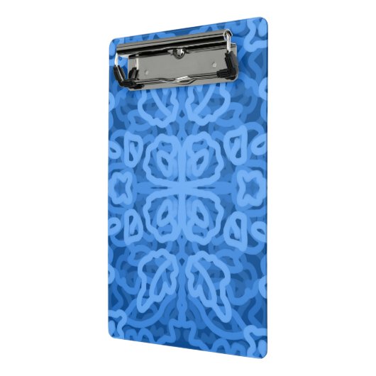 Blaue Skala Mini Klemmbrett (Gewinkelt2)