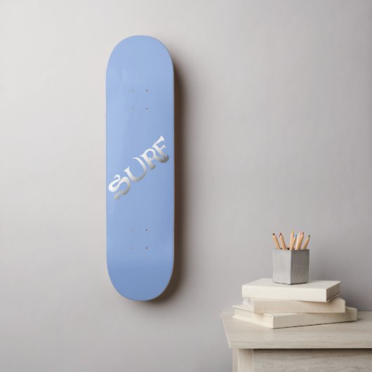 Blaue Skateboard (Wandkunst)