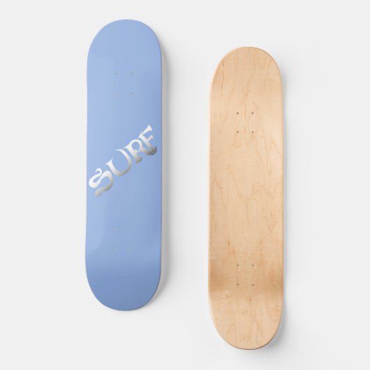 Blaue Skateboard (Vorderseite)