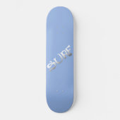 Blaue Skateboard (Vorderseite)