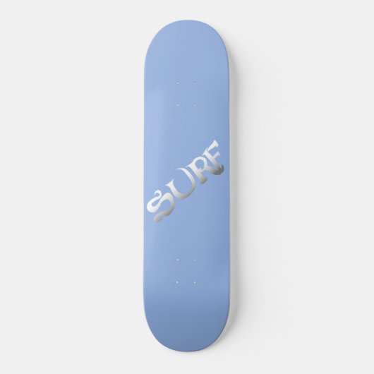 Blaue Skateboard (Vorderseite)