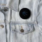 Blaue Sketll Ll Minimalistischer Sport Button (Beispiel)