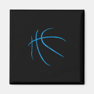 Blaue Sketll Ll Minimalistischer Sport Magnet