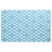 Blaue Skies Rainbows-Muster Stoff (Fat Quarter (45,7 x 55,9 cm))