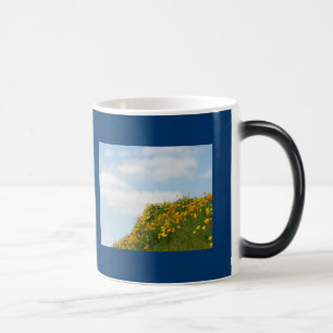 Blaue Sky Kaffee Tassen benutzerdefinierte Weiße W