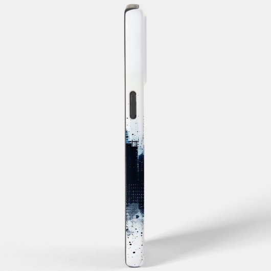 Blaue Skyline Case-Mate iPhone Hülle (Rückseite / Rechts)