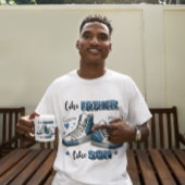 Blaue Sneakers wie Vater, wie Sohn Tri-Blend Shirt