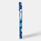 Blaue Sommererdbeere Case-Mate iPhone Hülle (Rückseite / Links)