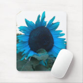 Blaue Sonnenblume 2 Mauspad (Mit Mouse)