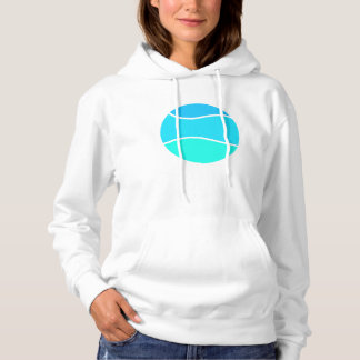 Blaue Sonnenblume Hoodie