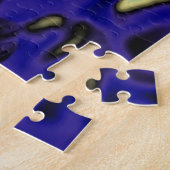 Blaue Sonnenblume Puzzle (Seite)