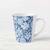 Blaue Sonnenblume Weintrauben Morris Milchtasse (Rechts)