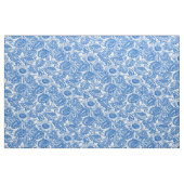 Blaue Sonnenblumen Toile Stoff (Fat Quarter (45,7 x 55,9 cm))