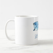 Blaue Sonnenbrille Kaffeetasse (Links)