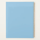 Blaue Sonnenbrillen Planer (Rückseite)