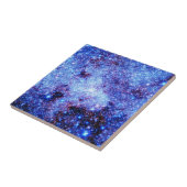 Blaue Sparkassenstars Fliese (Seite)