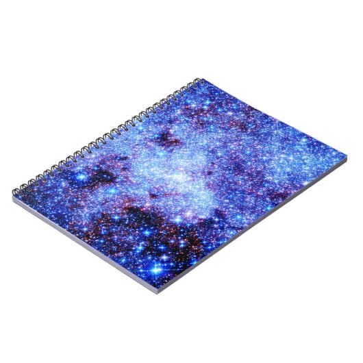 Blaue Sparkassenstars Notizblock (Linke Seite)