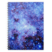 Blaue Sparkassenstars Notizblock (Vorderseite)