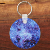 Blaue Sparkassenstars Schlüsselanhänger (Vorderseite)