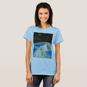 Blaue Sphinx T-Shirt (Vorne ganz)