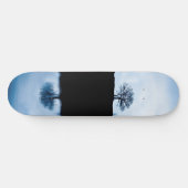 Blaue Spiegelskateboard Skateboard (Horizontal)