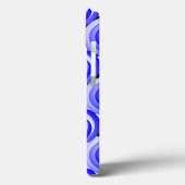 Blaue Spirale Illusion von Kenneth Yoncich Case-Mate iPhone Hülle (Rückseite / Links)
