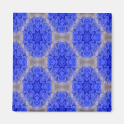 Blaue Spitzen-Liebe... Magnet (Vorne)